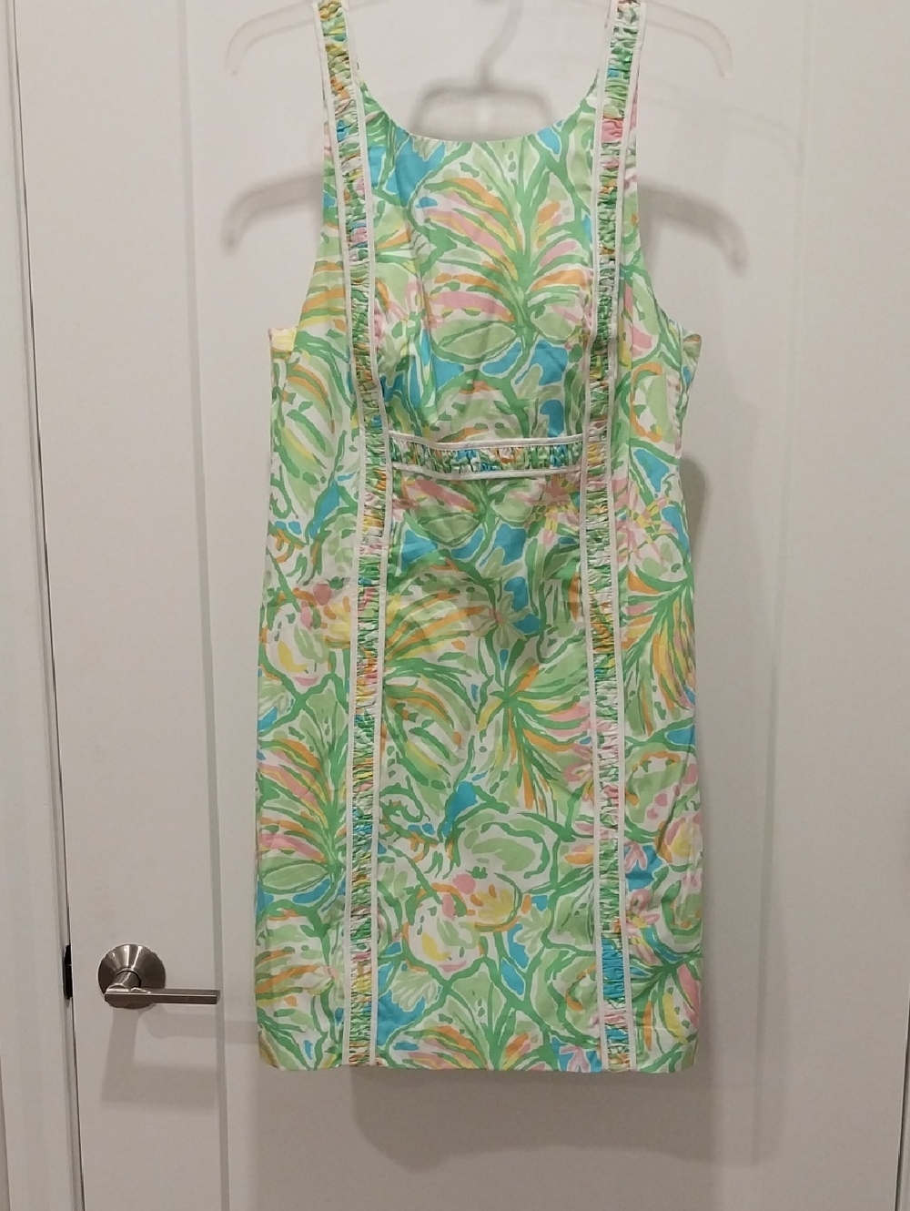 Lilly Pulitzer Multicolor Floral Shift Dress - Pink, Green, Blue, Yellow
